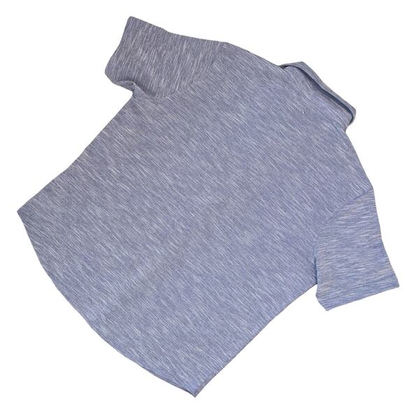 NEW TAILORBYRD Men's Polo Shirt Short Sleeves Button-Up Chambray Pocket NWT - Picture 7 of 10